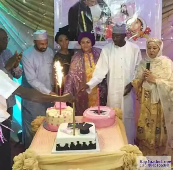 Former First lady, Maryam Abacha, Pictured At Family Event